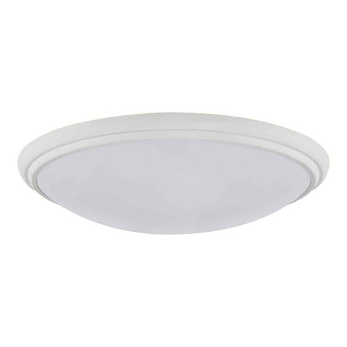Commercial Electric 12 in. Light White and Matte Black Adjustable CCT Integrated - Picture 7 of 14
