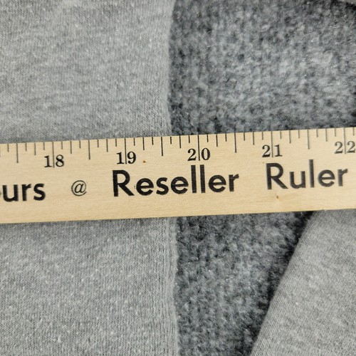 Disney Sweatshirt Women's Size XS Gray Mickey Mouse Crop Top Long Sleeve Stretch - Picture 10 of 13