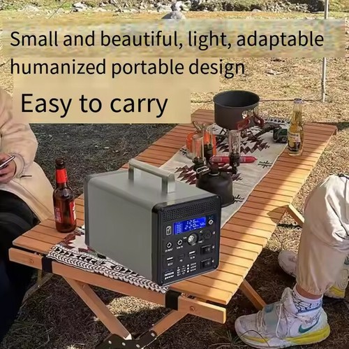 600W Portable Power Station 460Wh 230V 12V 5V USB Solar Power Generator Supply - Picture 7 of 9