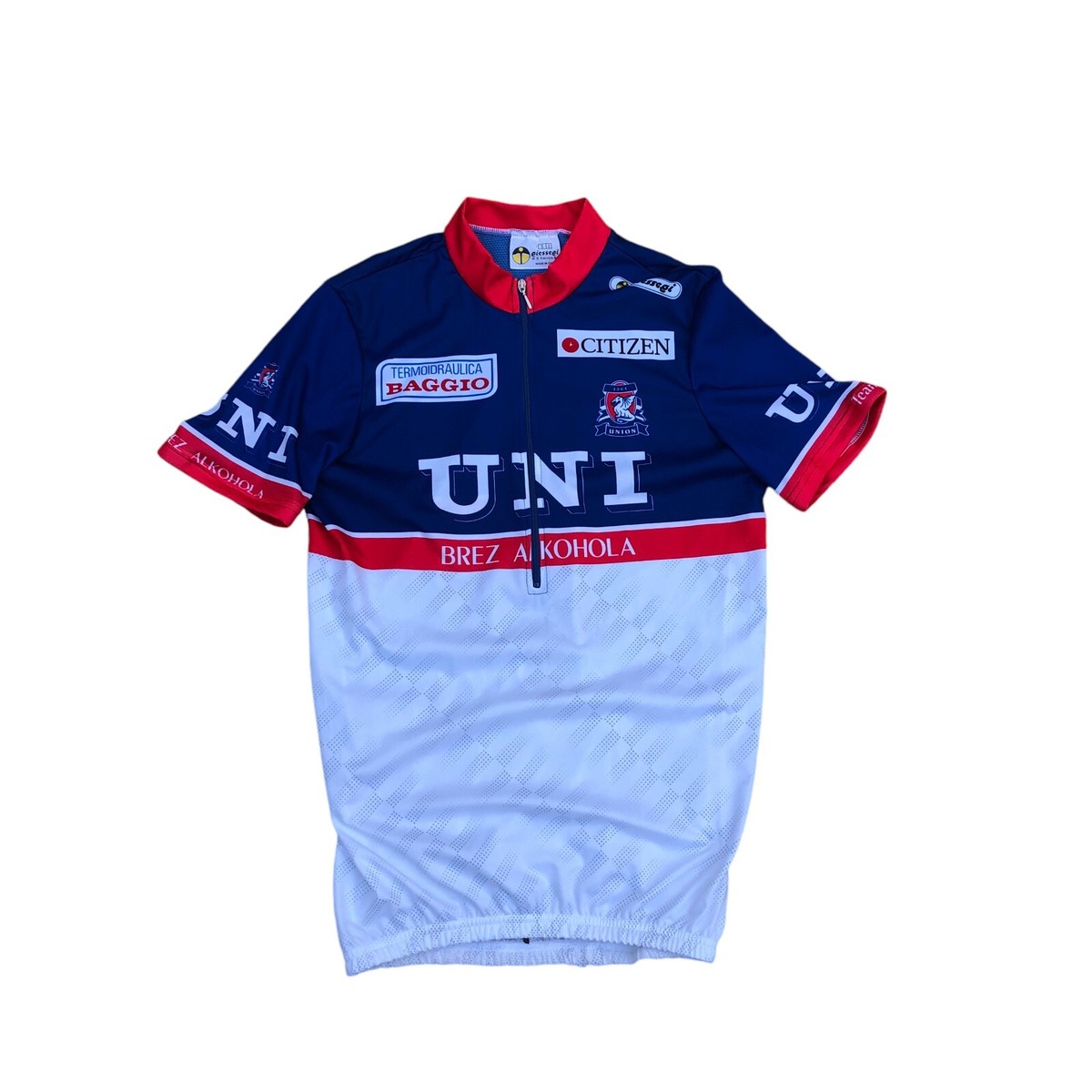 Eiesseei UNI Citizen Brez Alkohola Cycling Jersey SMALL Men's 1/2