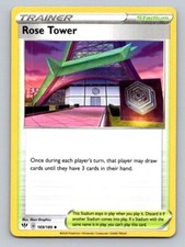 2020 Pokemon Card Darkness Ablaze Rose Tower 169/189