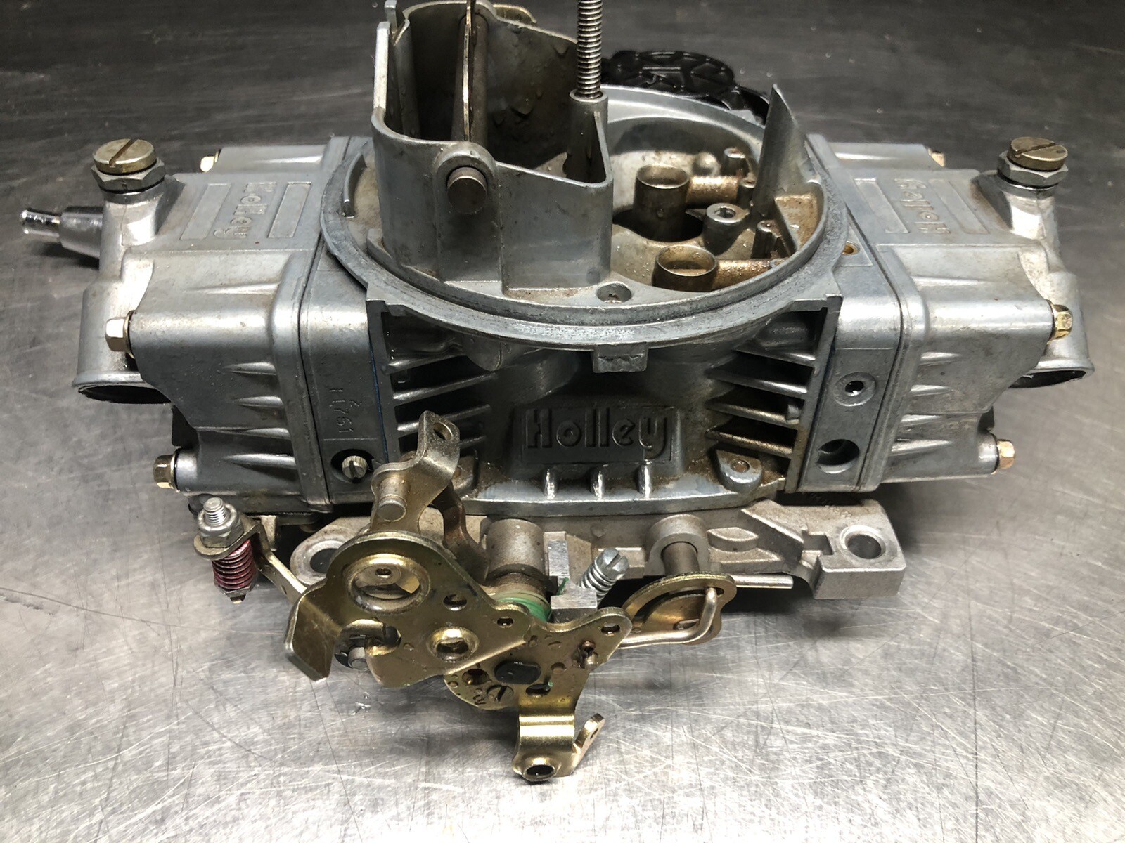 Holley Street Avenger 670 CFM Carburetor Dual Feed Vacuum Sec Electric