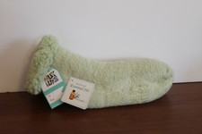 MUK LUKS Cabin Socks Treated with Eucalyptus Oil, M stretch, fleece lined