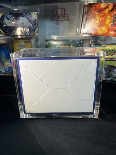 teca magnetica per booster box One piece acrilyc case case in plexiglass clear - Photo 5 sur 24