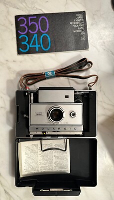 Polaroid Automatic Land Camera Mo del 350 Brand New Robert