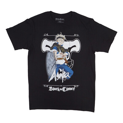 BLACK CLOVER ASTA GRAPHIC T SHIRT