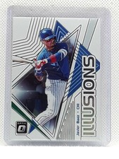 Javier Baez 2019 Donruss Optic Baseball - Illusions - Chicago Cubs