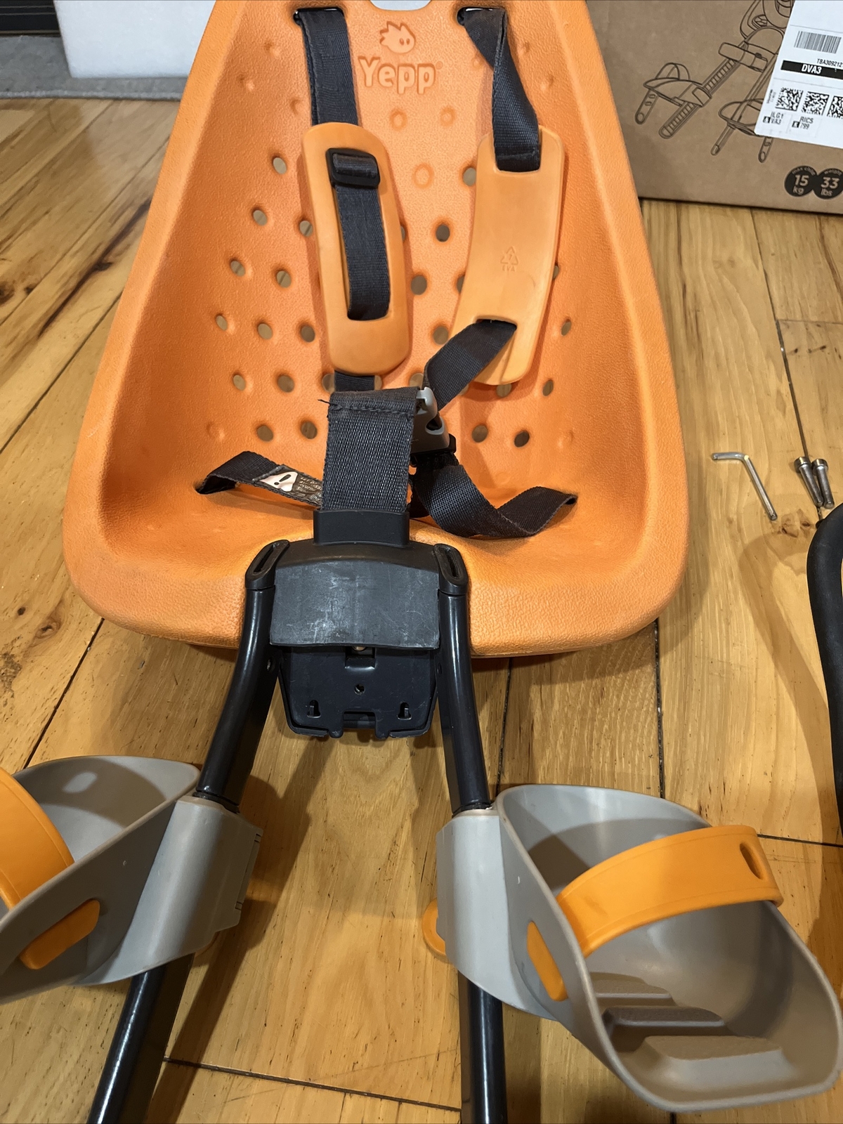 THULE Yepp Nexxt Mini Front-mounted Child Bike Seat - Orange