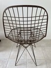 Early Eames Wire Chair DKR w/ Oily Cattle Body Hair Bikini Cover LOCAL PICKUP ! — photo 9