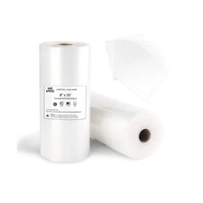 Wevac Vacuum Sealer Bags 8x50 Rolls 2 pack for Food Saver, Seal a Meal, Westo...