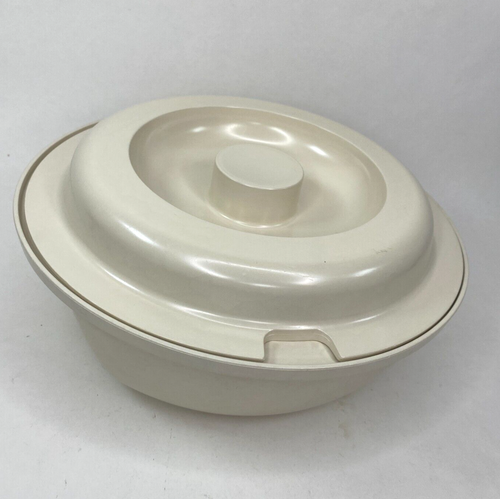 Tupperware Ultra 21 Round Casserole Dish 1545-2 W/Lids Microwave & Oven Safe - Picture 8 of 11