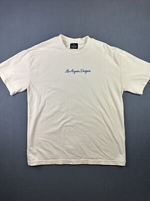 ⚾️ Los Angeles Dodgers Peace Collective 🦴 Bone Color Shirt Sz L