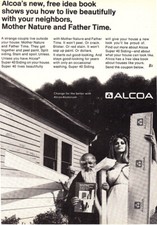 1968 Alcoa: Mother Nature and Father Time Vintage Print Ad