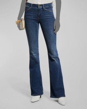  265 Frame Women's Blue Le High Waist Flare-Leg Jeans Pants Size 24