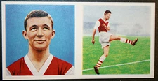 ARSENAL  David Herd   Vintage 1960 Football Card  HE15M