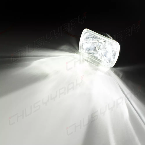 7X6'' 5X7'' LED Headlights DRL Hi/Lo Beam for Mack CH CH600 MS300P CS200P Truck - Foto 2 di 17