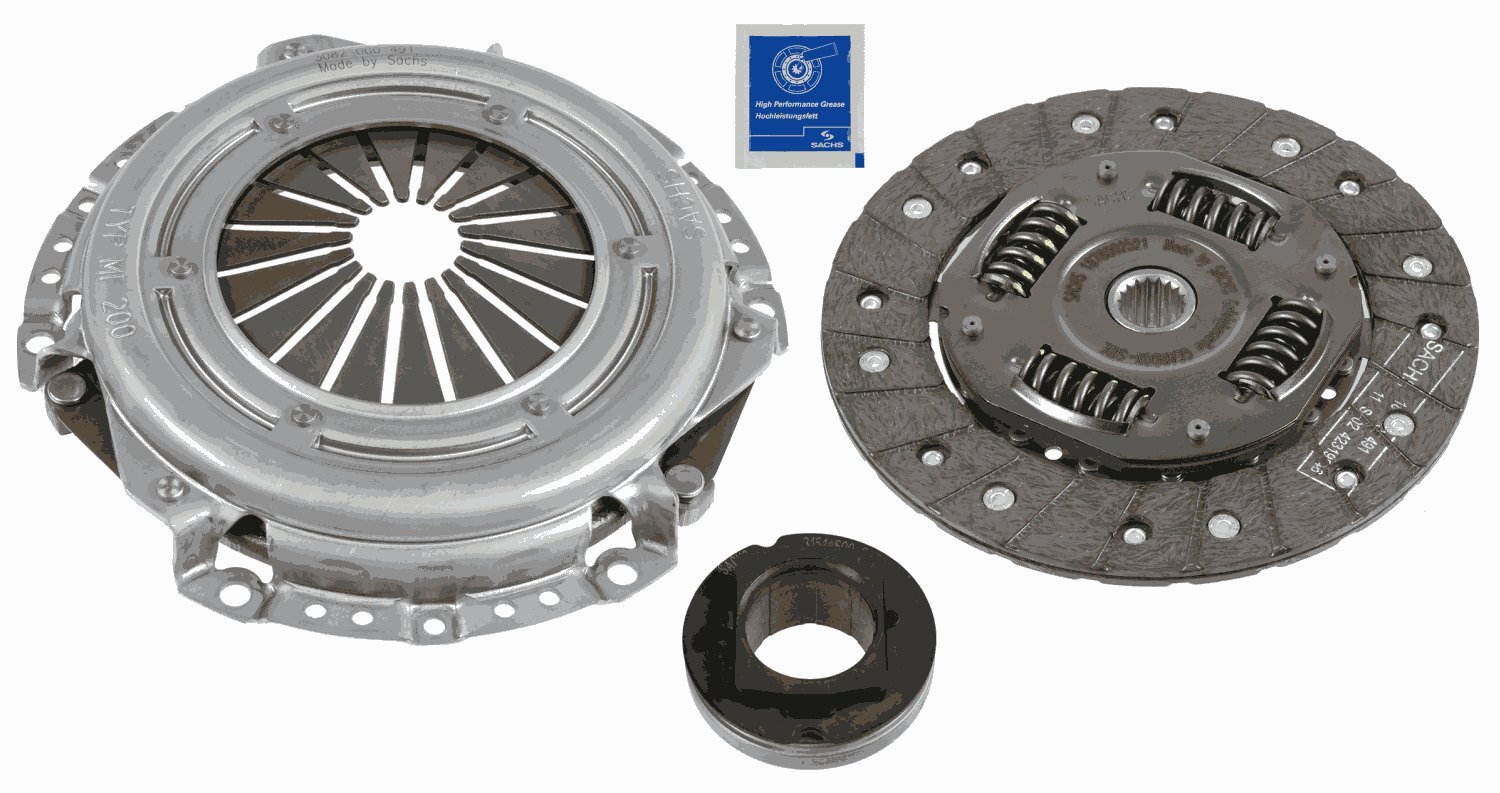 3000 951 012 SACHS Clutch Kit for CITROËN,PEUGEOT