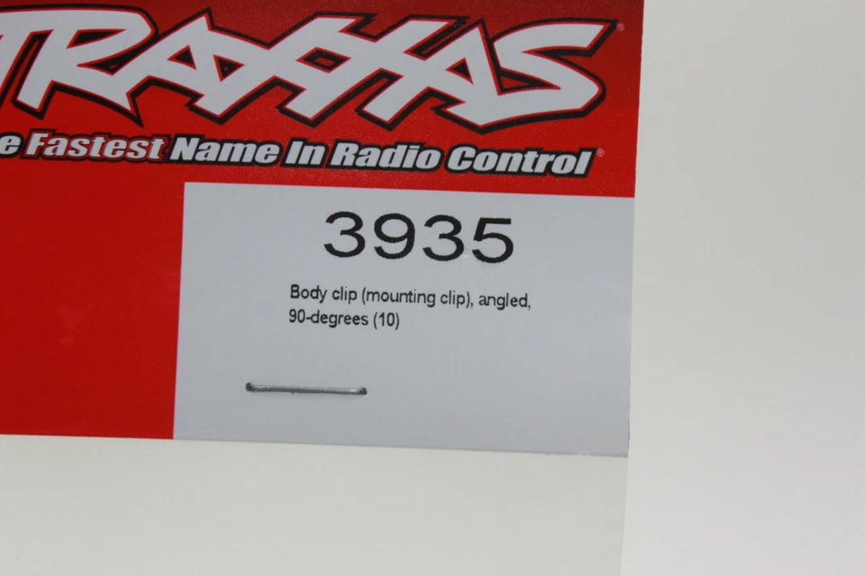 Traxxas TRX 3935 Karosserie Clips angewinkelt Slash 4x4, Rustler 4x4 VXL NEU  - Bild 2 von 4