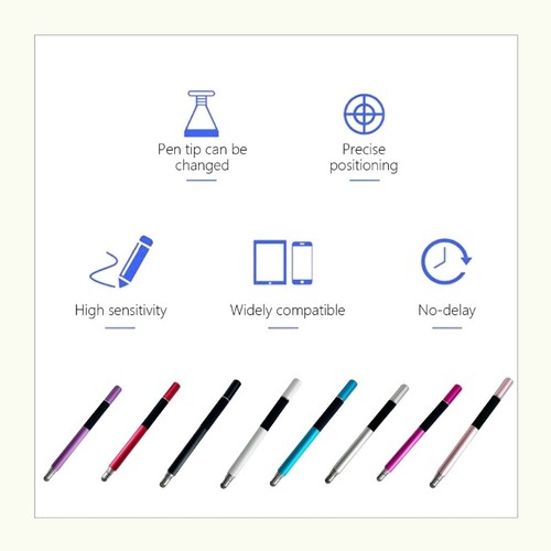 High Sensitivity Capacitive Stylus Pen for Touch Screens Smooth Writing Drawing - 第 2/16 張圖片