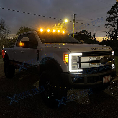 17-22 Ford Super Duty (5-Piece Set) Cab Roof Light Kit In White High-P - Foto 2