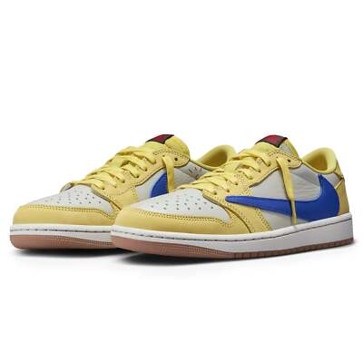 OG Low Retro 1 Jordan Air x Scott Travis 29cm canary　カナリー scott×Nike travis Canary UK eBay | (W) 布団・毛布