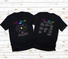 Cold Play World Tour 2022 Double-sided Shirt, Coldplay Music Of The Spheres Shir
