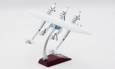 JC Wings 1:200 Virgin Galactic宇宙船 N348MS 1:200 JC Wings Diecast Aircraft Model Virgin Galactic N348MS