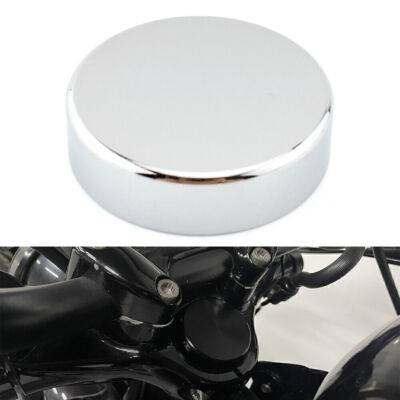 Chrome Triple Tree Stem Yoke Center Cover Cap For Harley Sportster XL1200 88-13