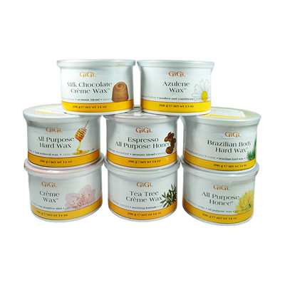 GiGi Wax Waxing Hair Removal 14oz / 396g x 16 Cans *Choose any one*