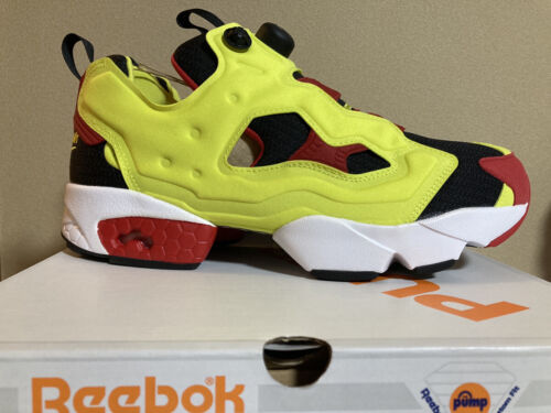 Uomo 10US Reebok Insta Pump Fury Og limone/ giallo rosso / V47514/ Reebok - Foto 4 di 6