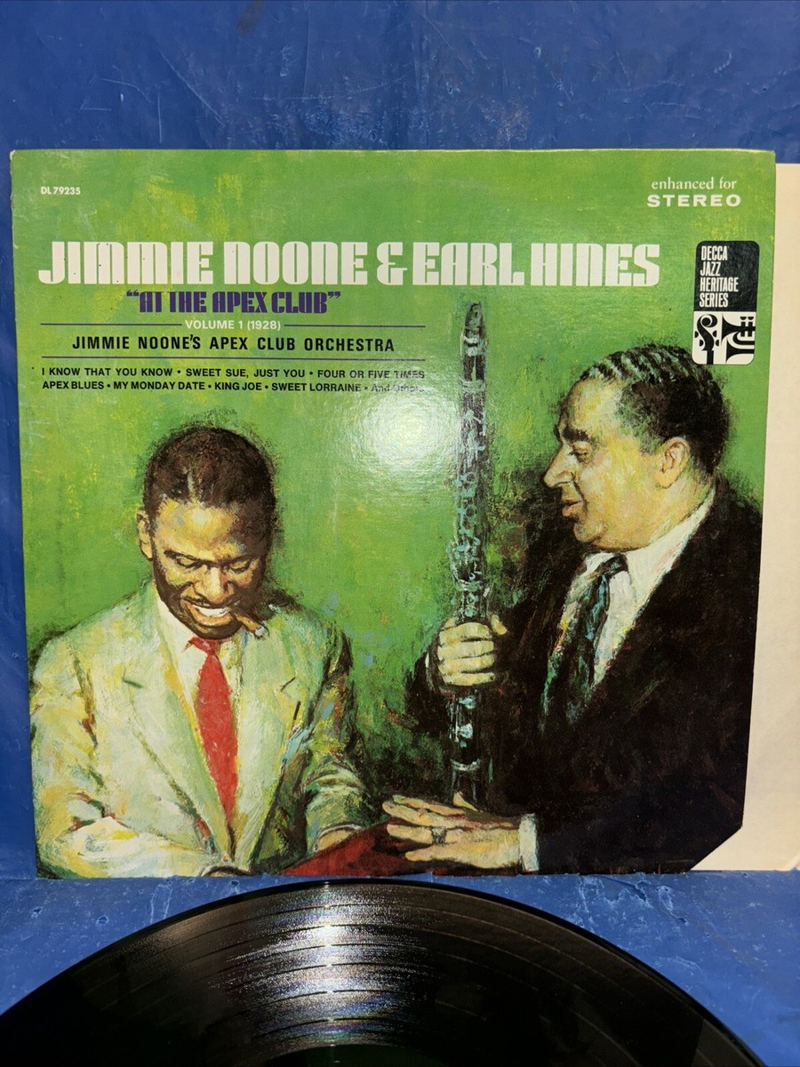 Jimmie Noone & Earl Hines – At The Apex Club Volume 1 VINYL
