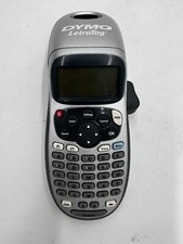 Dymo Letratag Label Maker Handheld Portable Grey Good Condition Not Tested 