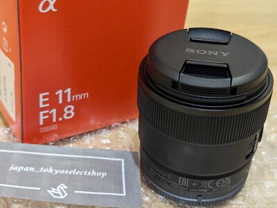 SONY SEL11F18 E 11mm F1.8 Ultra Wide Angle Prime Lens for E Mount