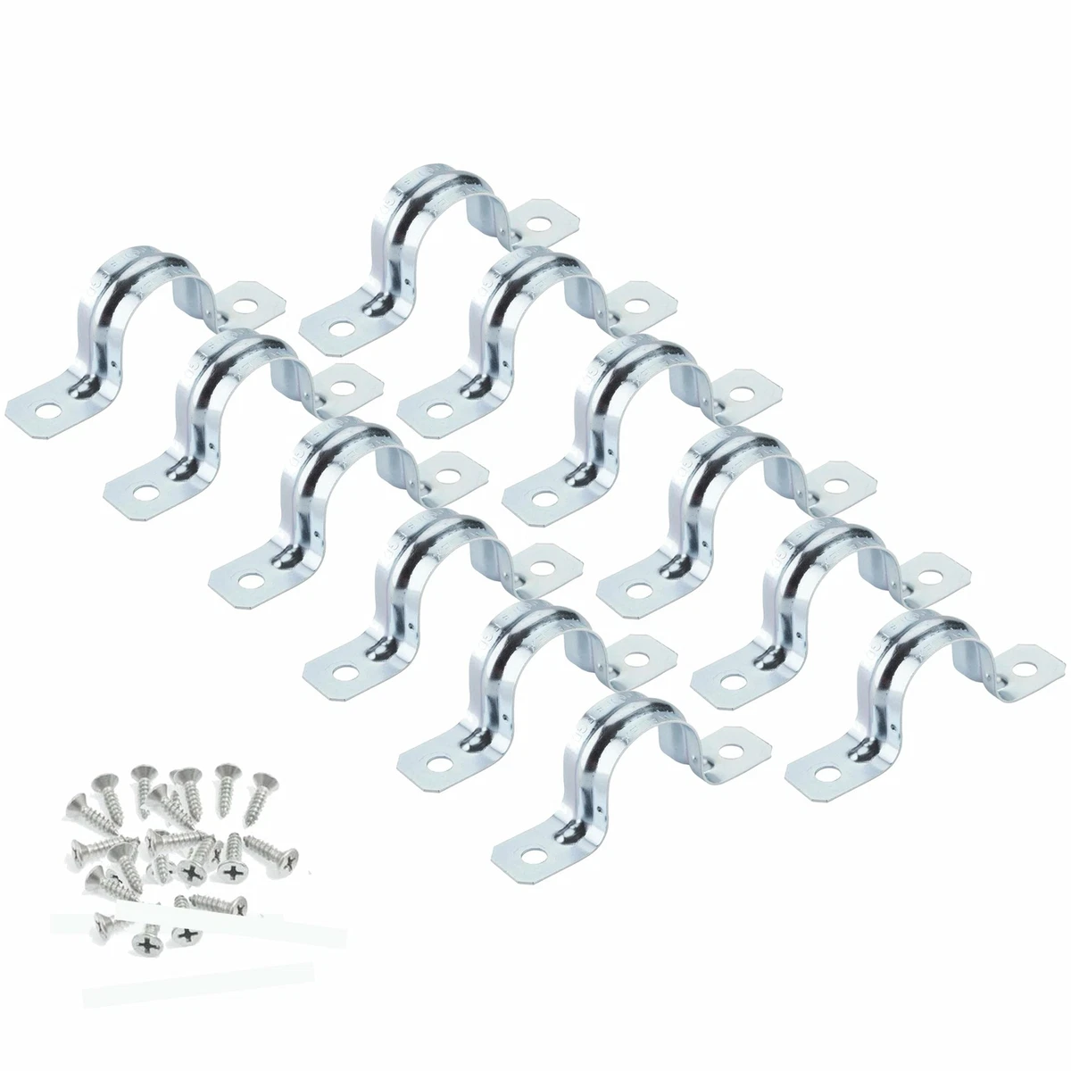Metal pipe strap clamps deals
