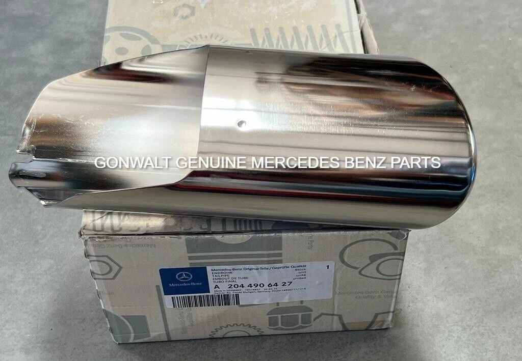 Mercedes Benz E400 E350 C300 C350 2008-2016 Right Tail Pipe 