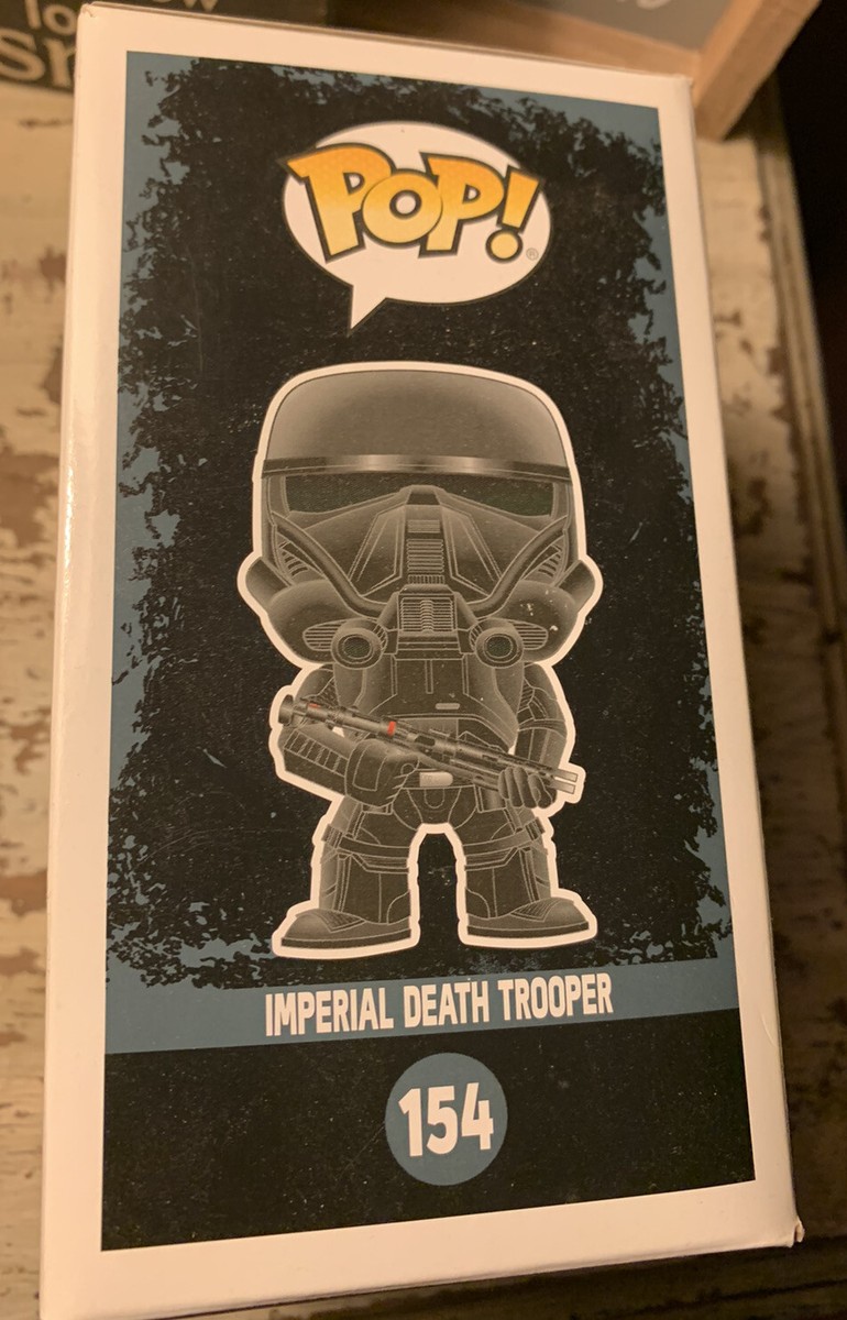 FunkoPop！154 IMPERIAL DEATH TROOPER 限定品 FUNKO POP STAR WARS ROGUE ONE #154 IMPERIAL DEATH TROOPER