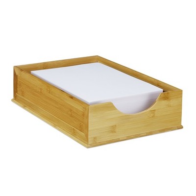 Dokumentenablage bambus Aktenablage Büro Organizer Papierablage Holz natur