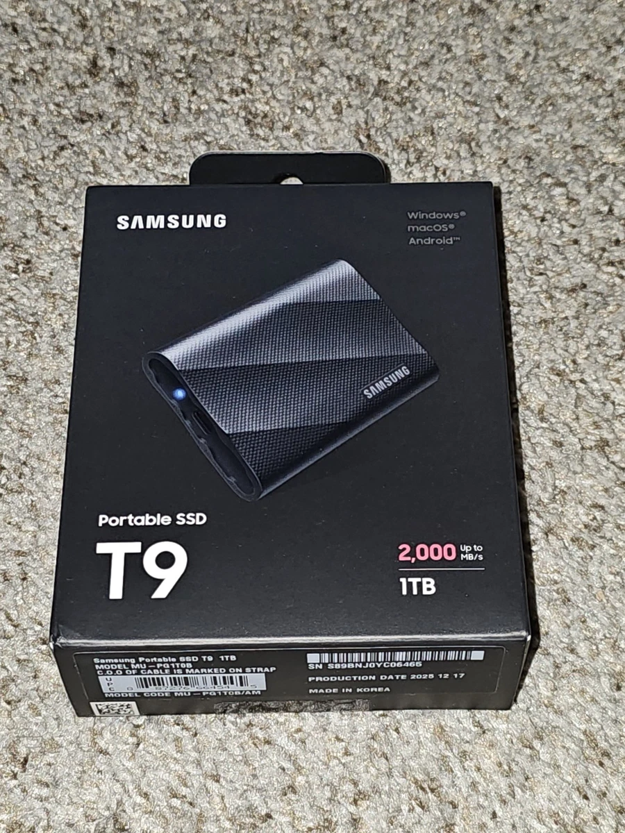 Samsung 1 TB Portable External SSD Solid State Drives for sale | eBay