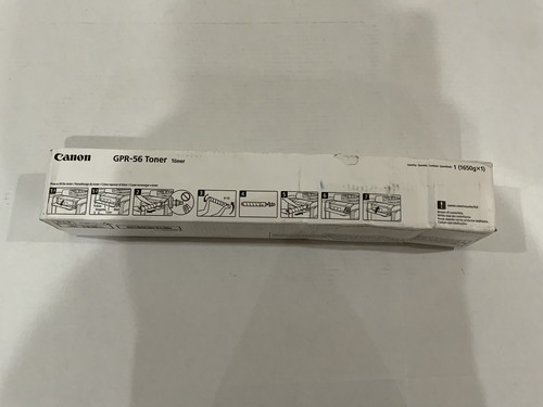 New Canon GPR-56 Black Toner Cartridge For imageRUNNER ADVANCE C7565 Damaged Box - 第 3/6 張圖片