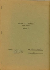1953–54 Moxee High School Student Handbook Washington Rare Small-Town Ephemera