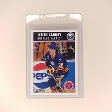 1992-93 Score - Keith Carney #461 (RC) Prospect Buffalo Sabres NHL Hockey Card