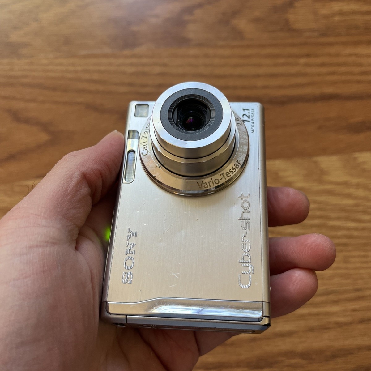 Sony Cyber-shot DSC-W200 12.1MP Digital Camera - Silver for sale