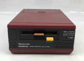 Nintendo HVC-022 Famicom Disk System Console Red 1986 Unused Open Box with Cable
