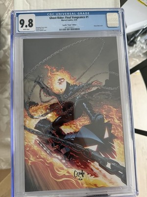 Marvel Ghost Rider: Final Vengeance #1 (2024) Capullo Virgin Variant CGC 9.8