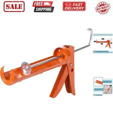 Bates- Caulking Silicone Gun, 10:1 Thrust Ratio, Hand Caulking Guns, No Drip