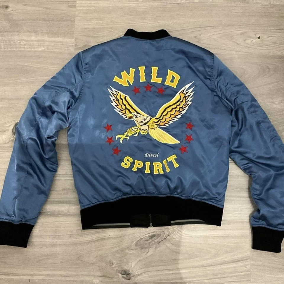 Diesel Reversible Varsity Jacket - Image 3 of 4