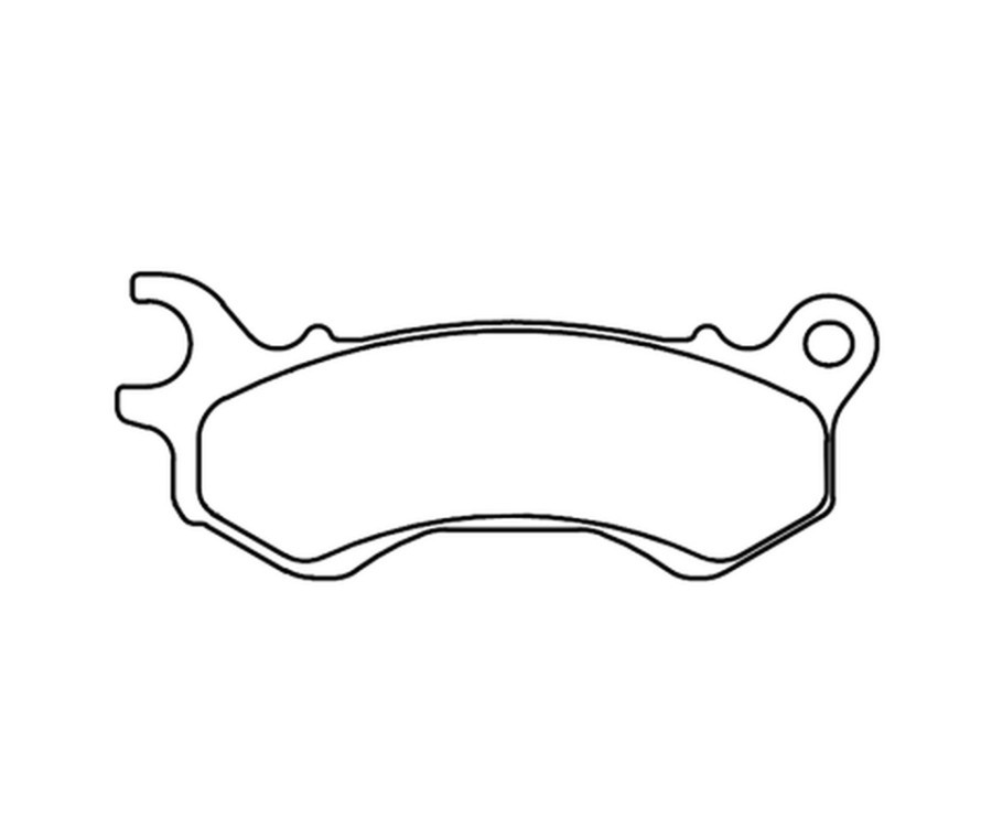 Plaquettes CL Brakes 3102MSC métal fritté contre le manque de mordant