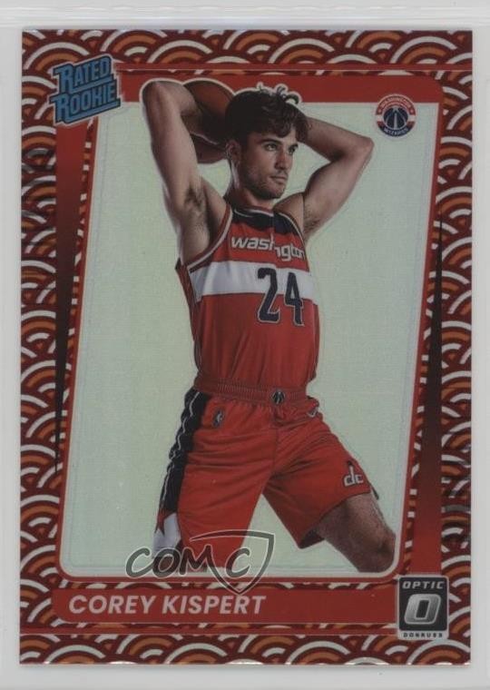 2021-22 Panini Donruss Optic Rated Rookie Photon Prizm Corey Kispert #183 06gz