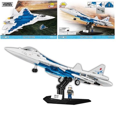 COBI 5909 Armed Forces Su-57 Felon Kampfflugzeug 5. Generation 1:48