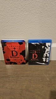 Vampire Hunter D Bloodlust (Blu ray 2001) w/ Slipcover! Rare OOP Anime